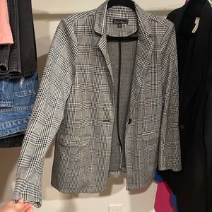 Womens plaid blazer